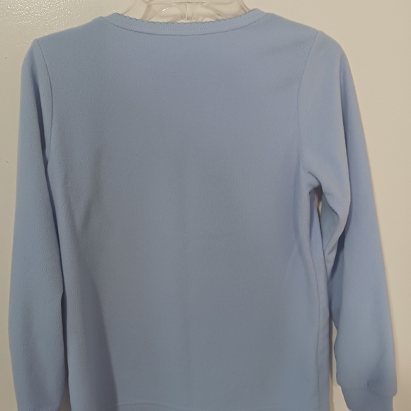 Carter's pajama set top and bottom size 10, color blue and white - Picture 3 of 7